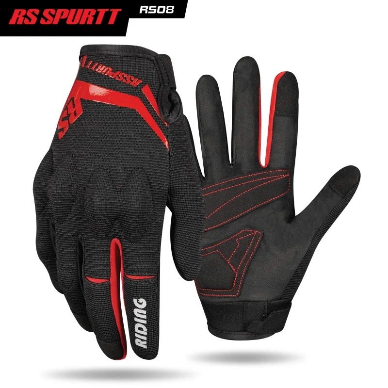 Upgraded Summer Men Women Moto - Motorcycle Gear Gloves 评论和价格