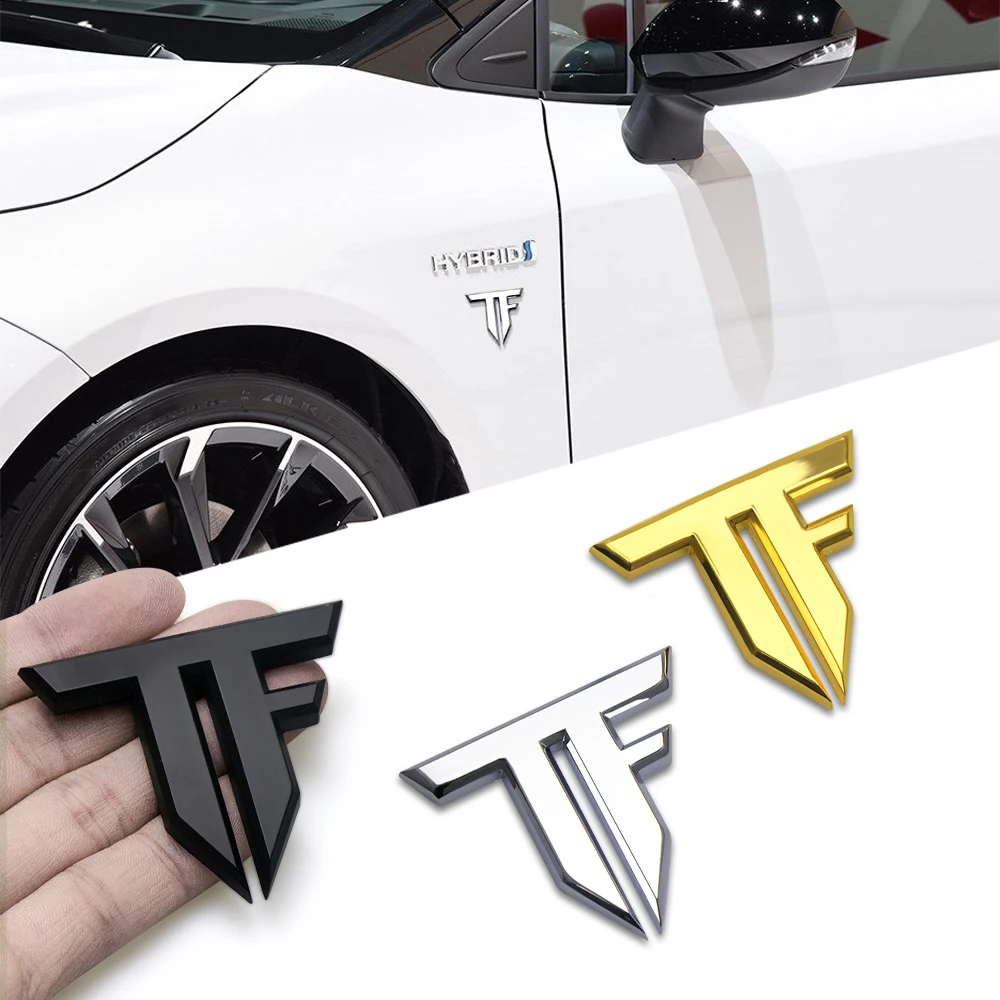 1pc 3D Metal TF Emblem Badge C - Motorcycle Gear Logo 评论和价格