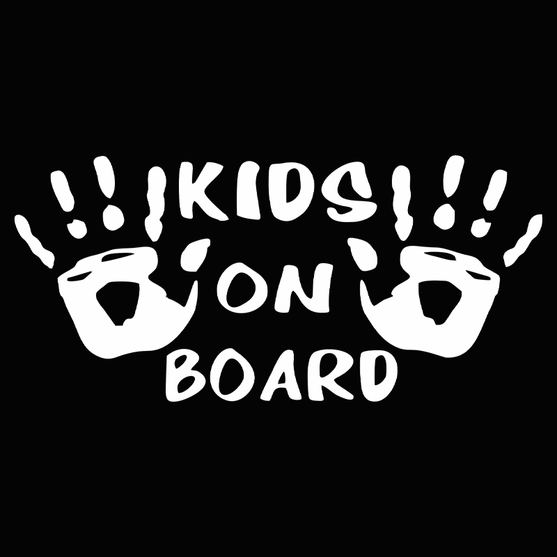 3D Car Sticker KIDS ON BOARD C - Motorcycle Gear Equipment 评论和价格