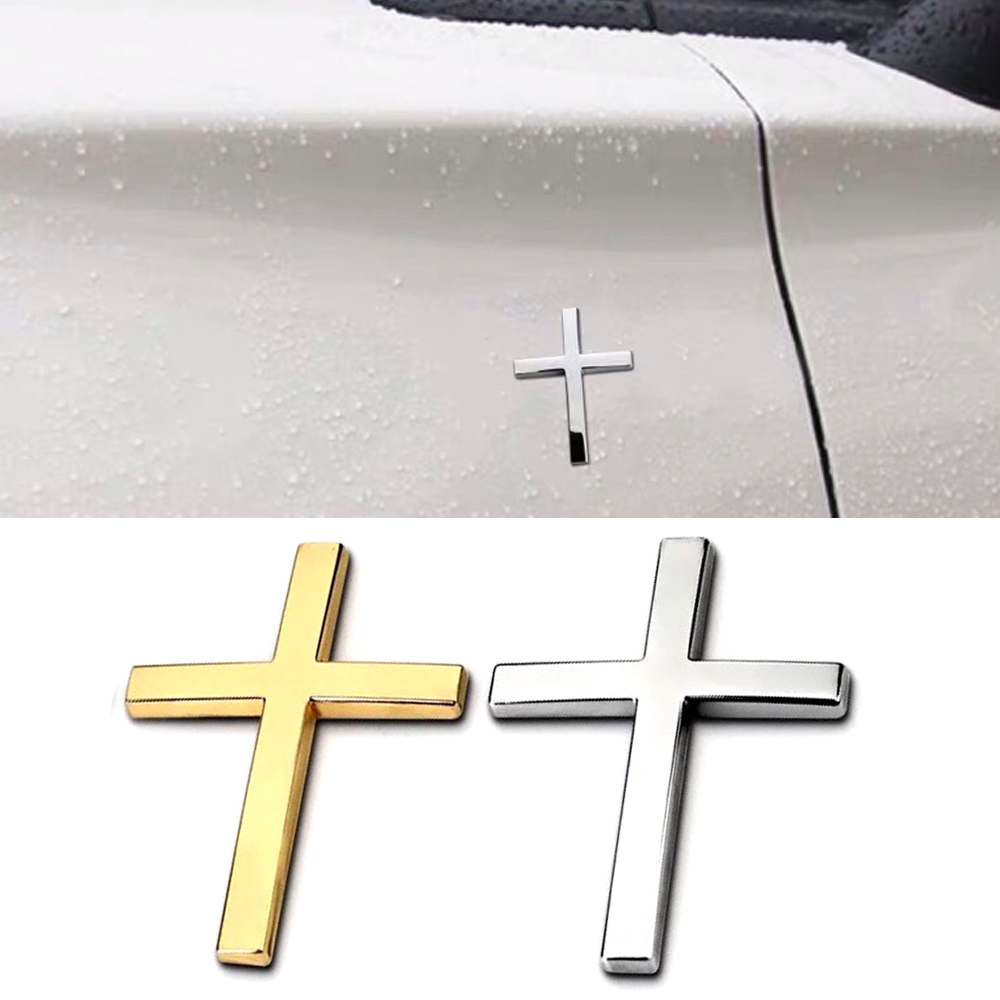 Black Silver Gold Cross Chrome - Motorcycle Gear Logo 评论和价格