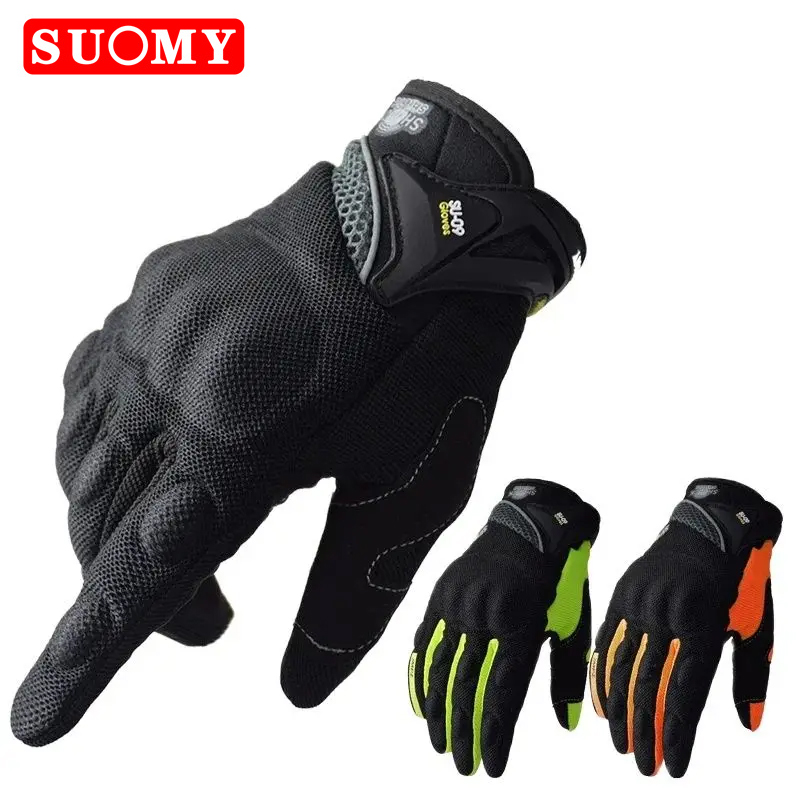 SUOMY Breathable Full Finger R - Motorcycle Gear Gloves 评论和价格