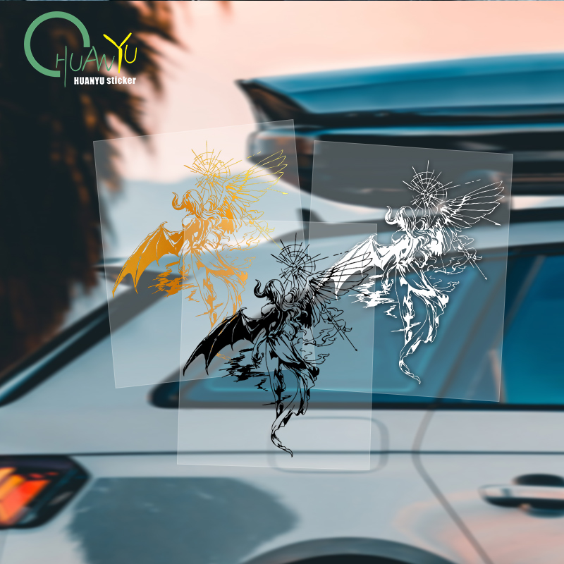 Demon Bat Wing Car Sticker, Da - Motorcycle Gear Equipment 评论和价格