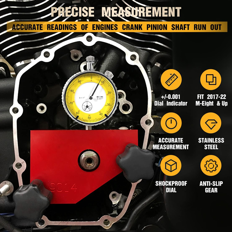 9014 Crank Pinon Shaft Run Out - Motorcycle Gear Outfit 评论和价格