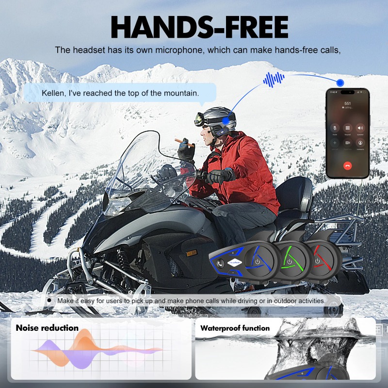 2026 New Houtonsen S3 RGB Tri  - Intercom Headset Helmet 评论和价格