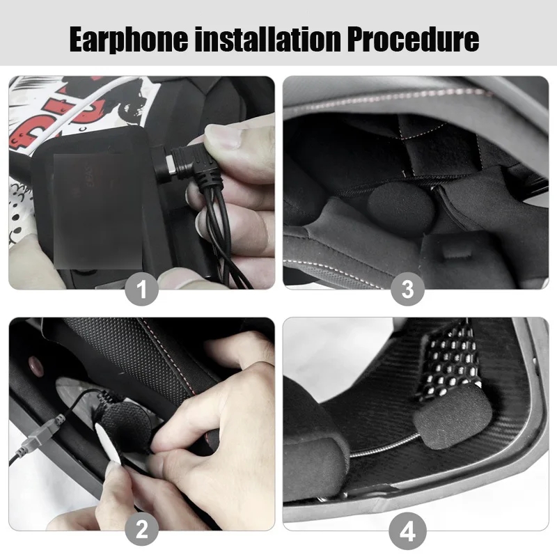 EJEAS V4 PLUS TYPE-C Microphon - Intercom Headset Helmet 评论和价格