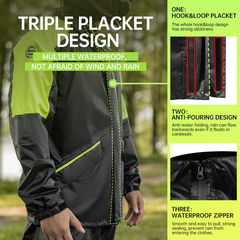 SFK Motorcycle Raincoat Rainpa - Gear Set Motorcycle 评论和价格