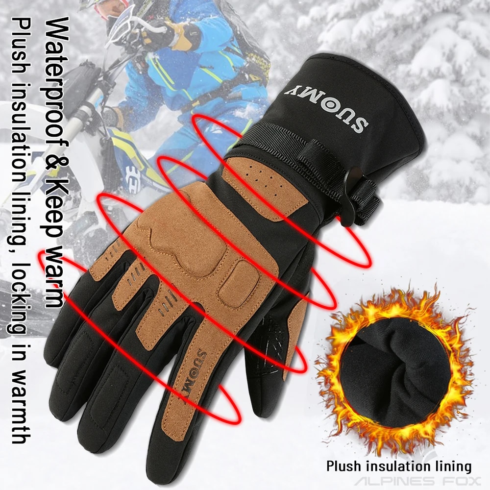 Motorcycle Gloves Windproof Wa - Motorcycle Gear Gloves 评论和价格