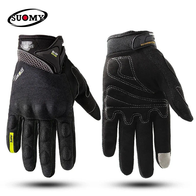 SUOMY Breathable Full Finger R - Motorcycle Gear Gloves 评论和价格