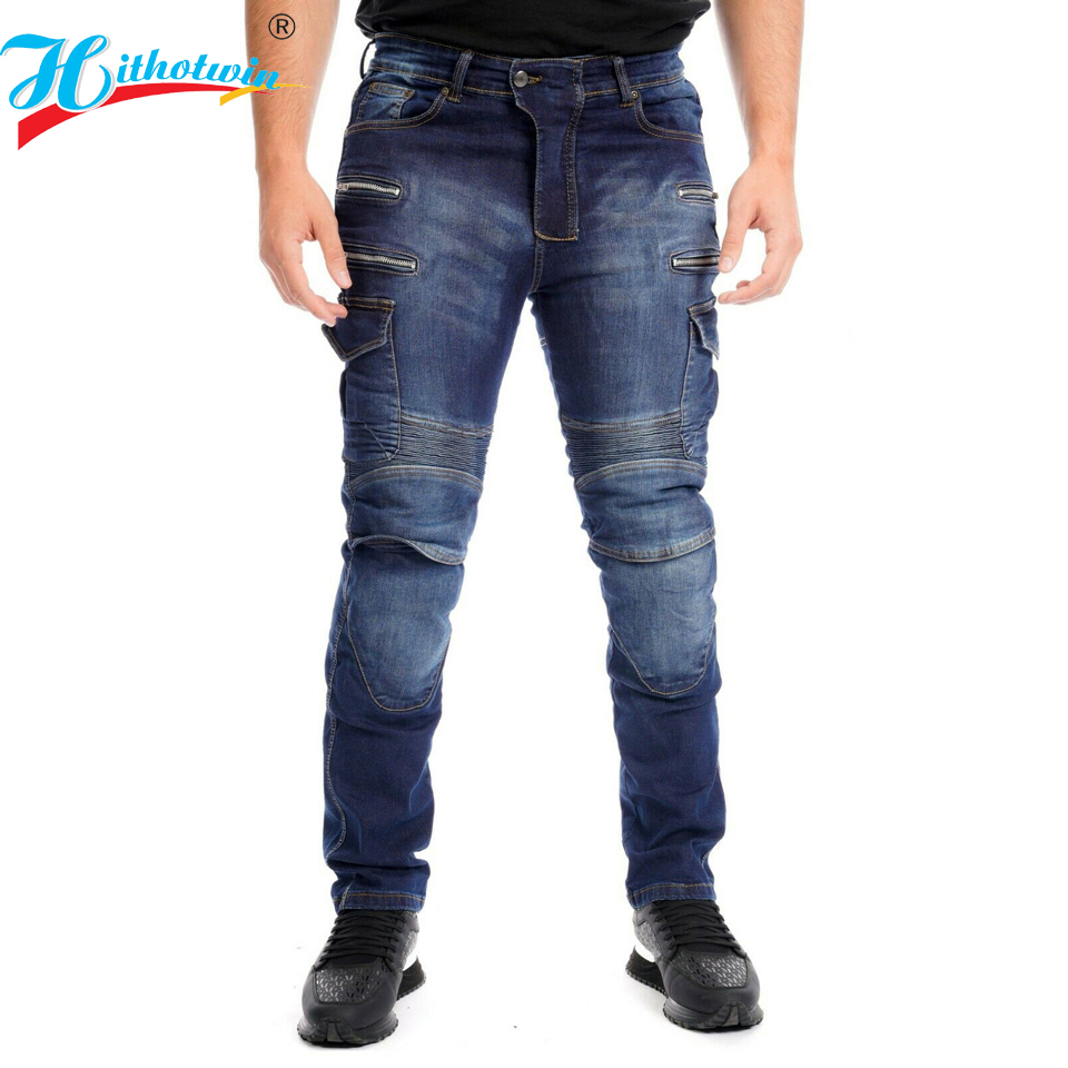 Blue Motorcycle Pants for Men  - Motorcycle Gear Blue 评论和价格