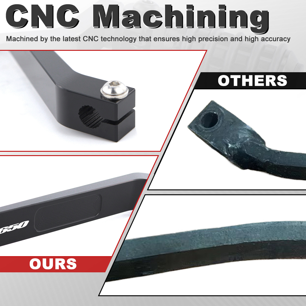 CNC Aluminum Shift Lever Motor - Motorcycle Gear Guide 评论和价格