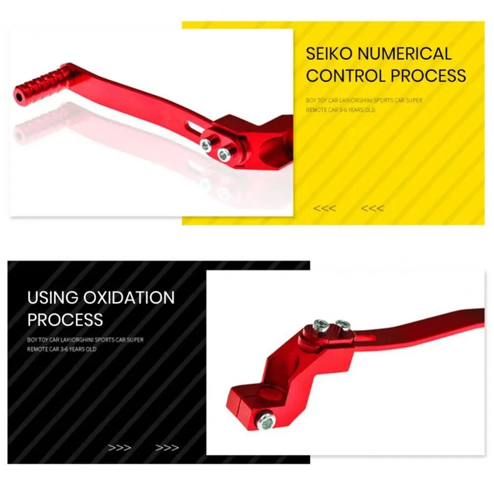 Universal CNC Aluminum Motorcy - Motorcycle Gear Lever Extender 评论和价格
