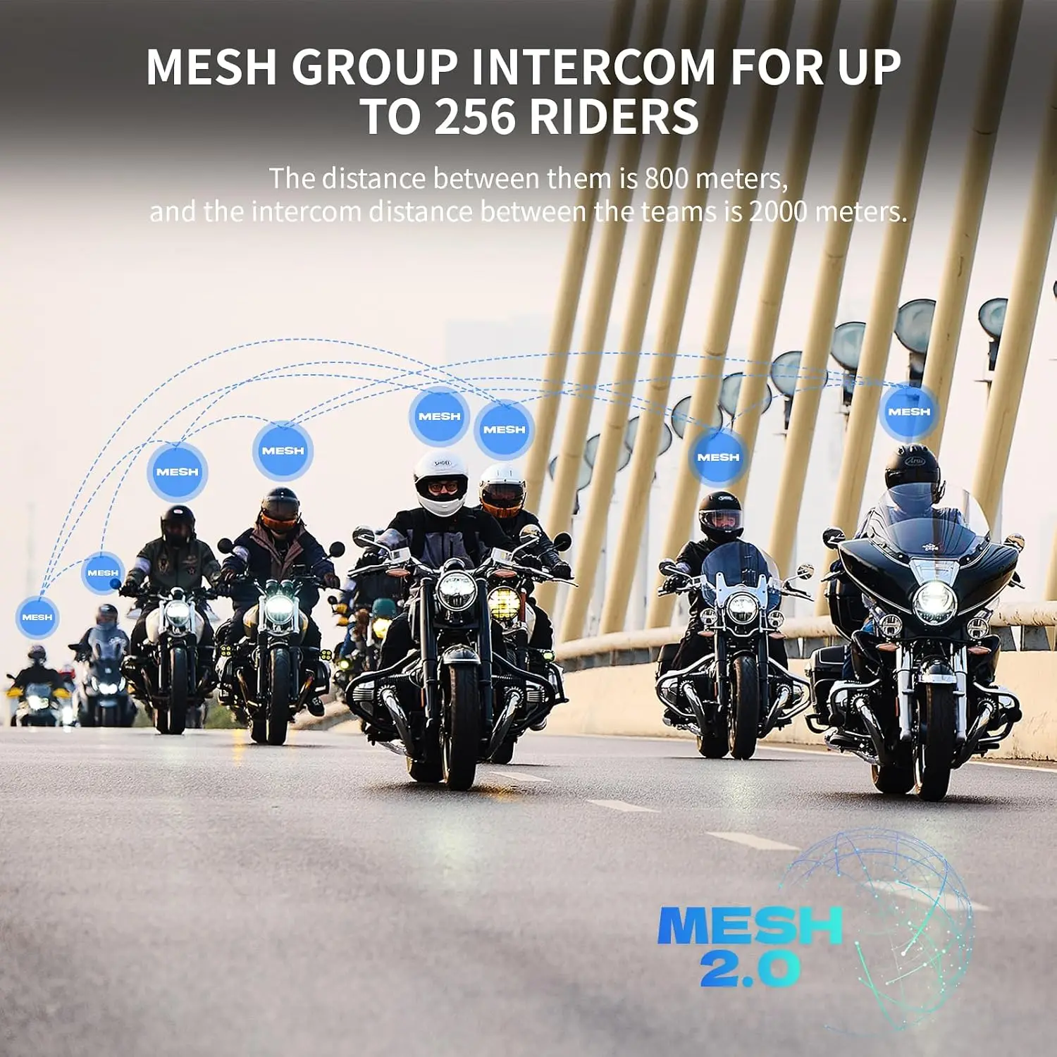 FX Plus Motorcycle Bluetooth H - Intercom Headset Helmet 评论和价格