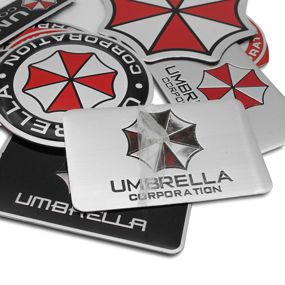 Car Styling 3D Metal Umbrella  - Motorcycle Gear Logo 评论和价格